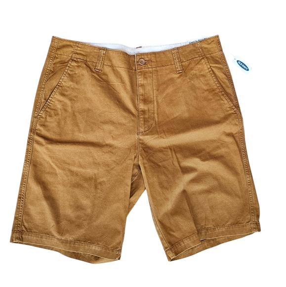 NEW Old Navy Lived in Straight Men's Tan Shorts Size 36 - Picture 1 of 5
